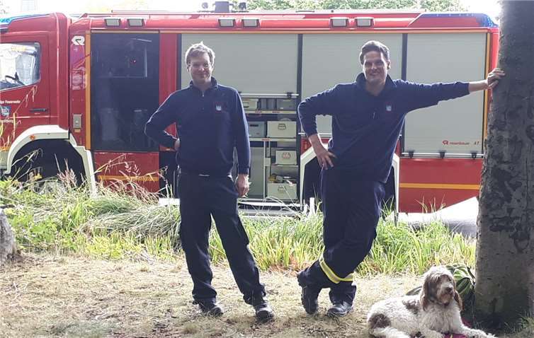 Viel Spaß bei der Brandschutzerziehung mit Dany Mathy und Martin Wilberg.