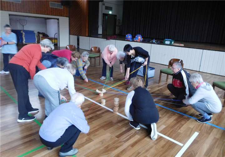 Viel Spaß beim Bewegungsangebot für ältere Menschen.Foto: privat