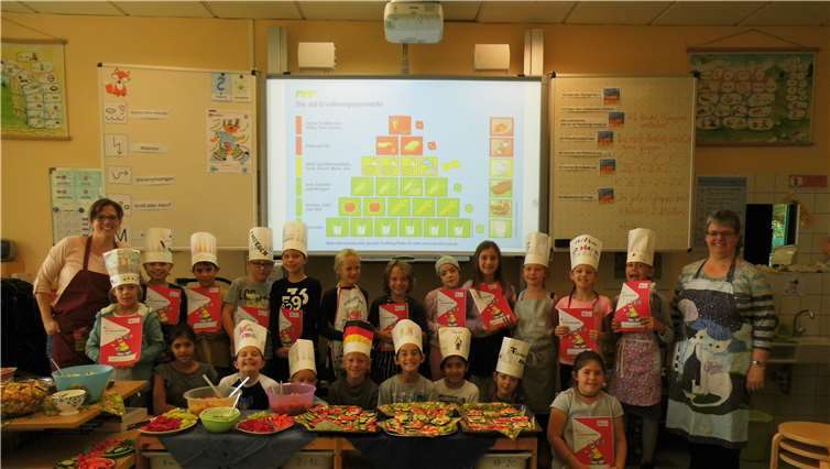 Viel Spaß hat die Herstellung der vielen Gerichte gemacht.