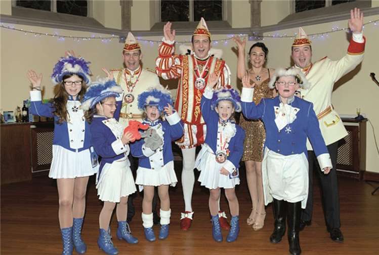 Viel Spaß hatte Prinz Christian I. und seine Adjutanten „Bully“ und „Stone“ sowie die kleinen Funken. privat