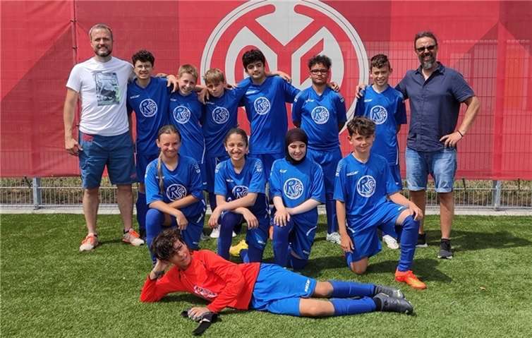 Viel Spaß hatte das Team der Untermosel bei seinem sportlichen Abenteuer. Foto: Realschule plus und FOS Untermosel