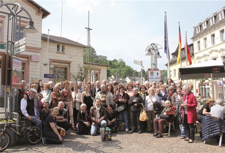 Viel Spaß hatten die „Amis de Remagen“ bei ihrem Besuch in Deutschland.privat