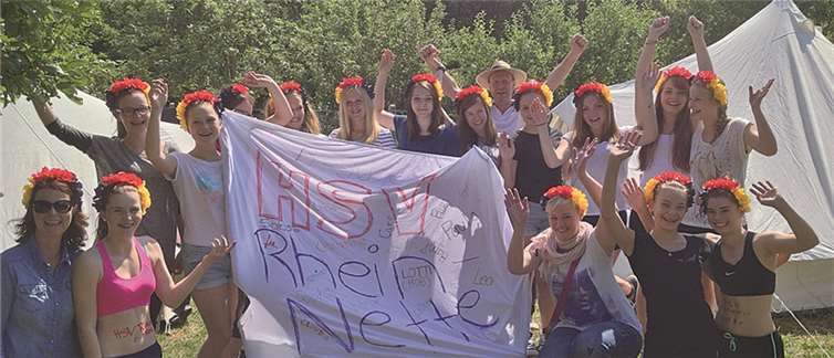 Viel Spaß hatten die B-Juniorinnen der HSV Rhein-Nette beim Turnier in Bonn-Oberkassel. Privat