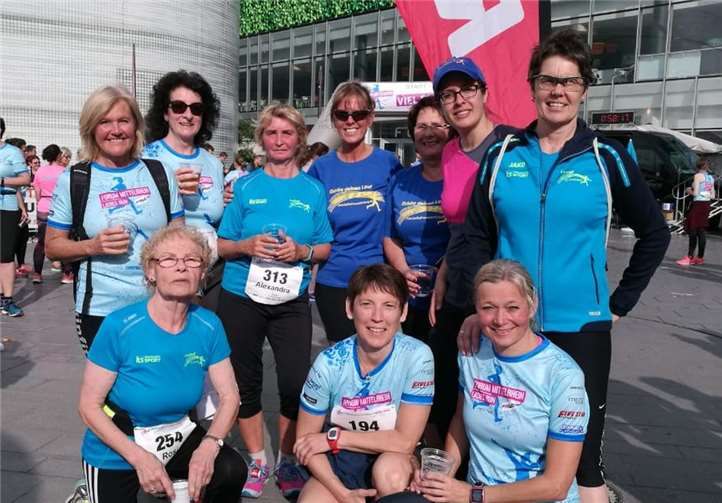 Viel Spaß hatten die Damen vom Lauftreff SV Weitersburg beim Ladies Run in Koblenz. Privat