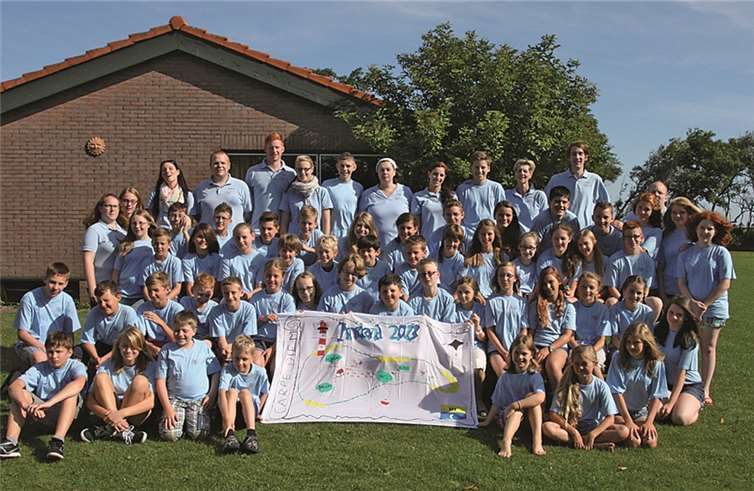 Viel Spaß hatten die Jugendlichen bei der Ferienfahrt. Privat