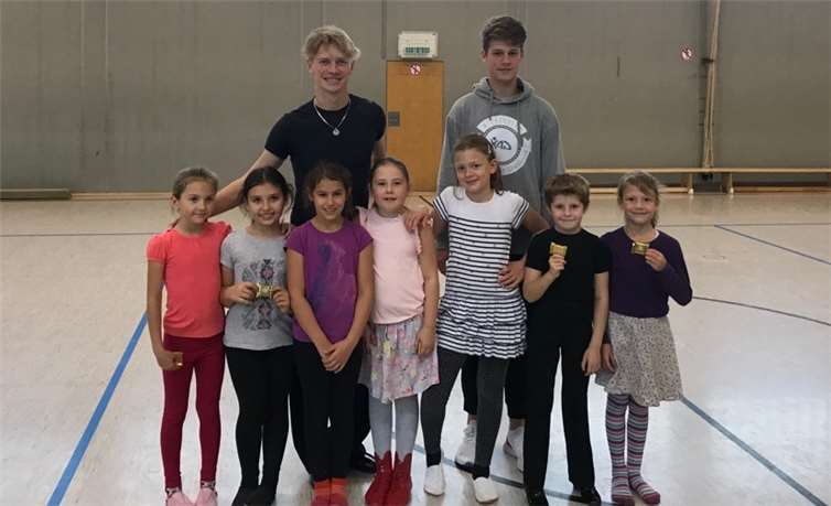 Viel Spaß hatten die Kids beim Ferien-Tanz-Workshop. privat