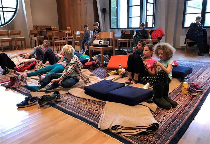 Viel Spaß hatten die Kinder auch beim Kinotag in der Pallottikirche.