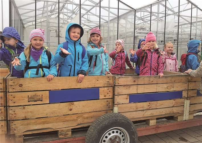 Viel Spaß hatten die Kinder bei ihrem Ausflug.privat