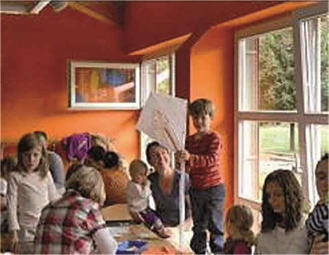 Viel Spaß hatten die Kinder beim Drachenfest. Privat