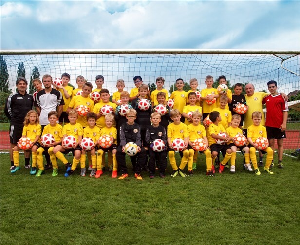 Viel Spaß hatten die Kinder beim letztjährigen Fußball-Ferien-Camp des SC Rhein-Ahr Sinzig. privat