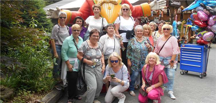 Viel Spaß hatten die Möhnen auf dem vierten Familientag im Eifelpark.privat