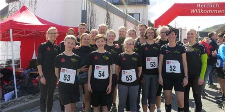 Viel Spaß hatten die Teams des TV Sinzig bei der Ahrkreisstaffel in Ahrweiler.