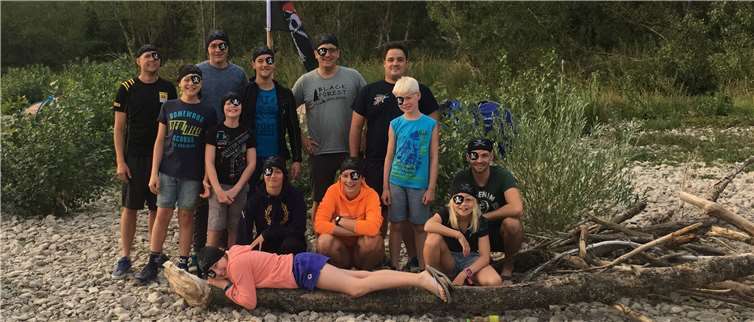 Viel Spaß hatten die kleinen Seeräuber der Brohler Wassersportler bei ihrem Piratentraining. Foto: privat