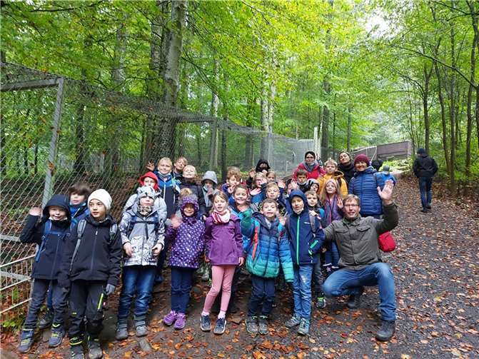 Viel Spaß machte den Kindern der Besuch des Tier- und Erlebnisparks in Bell.