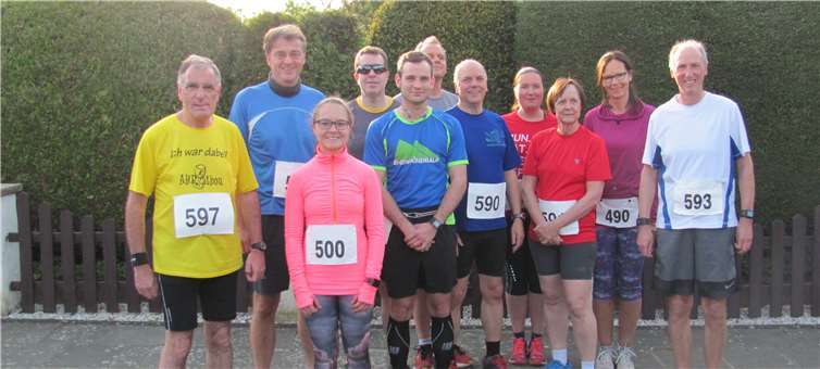 Viel Spaß machte den Teilnehmer*innen der diesjährige „ObstBLÜTENlauf“.privat