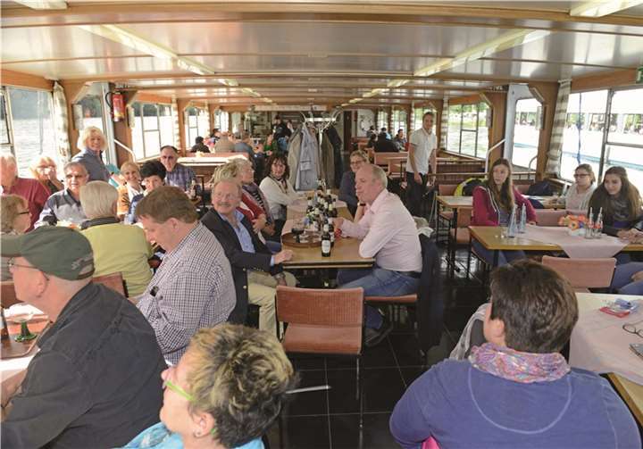 Viel Spaß machte den Teilnehmern die Schifffahrt nach Bernkastel.