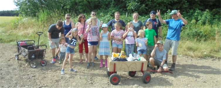 Viel Spaß und noch mehr gute Laune hatten die Teilnehmer am diesjährigen Survival-Wochenende.privat