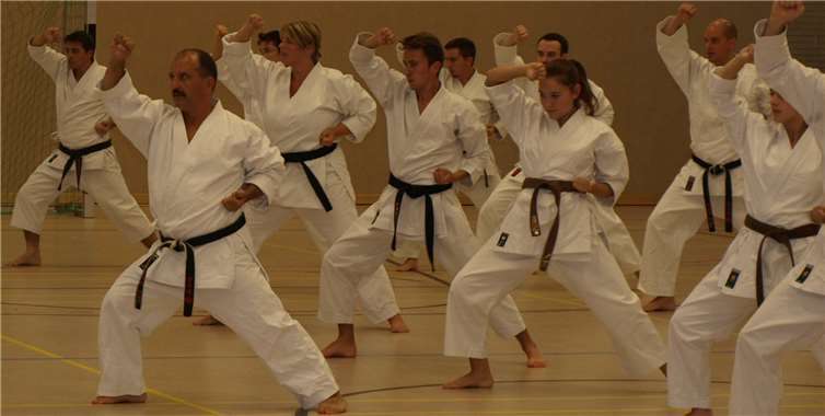 Viel Training war beim Wochenendlehrgang angesagt.