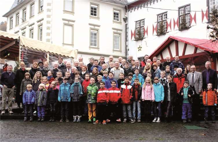 Viel erfolgreiche Sportabzeichenabsolventen waren der Einladung zum Rathausempfang gefolgt.DL