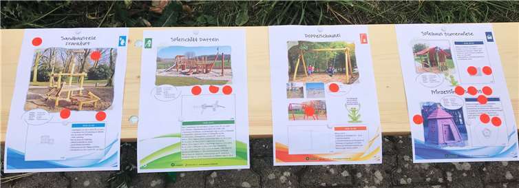 Viel zu bieten hat der neue Spielplatz. Fotos: privat