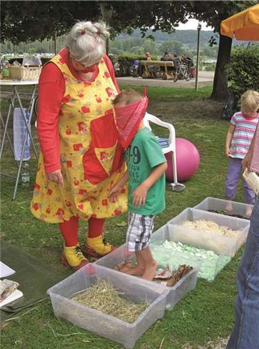 Viele Aktionsstände locken.