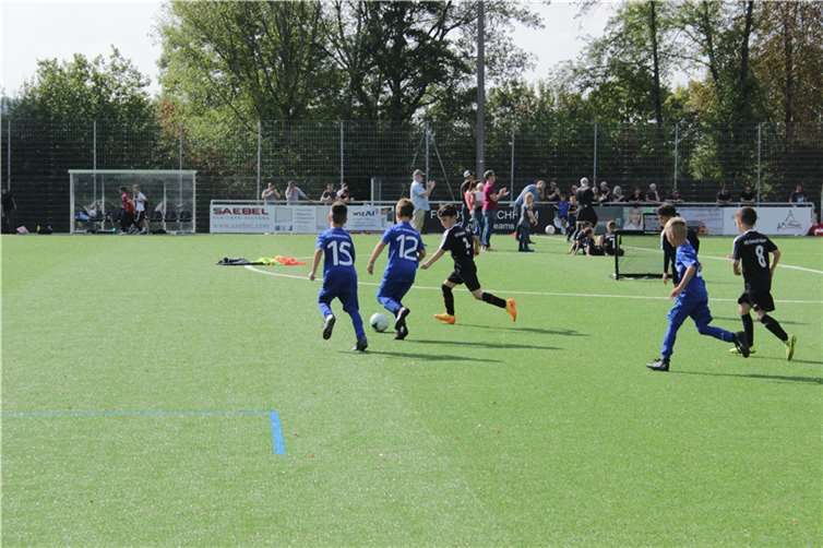 Viele Ballkontakte und viele Tore machten einfach Spaß. Quelle: FC Horchheim