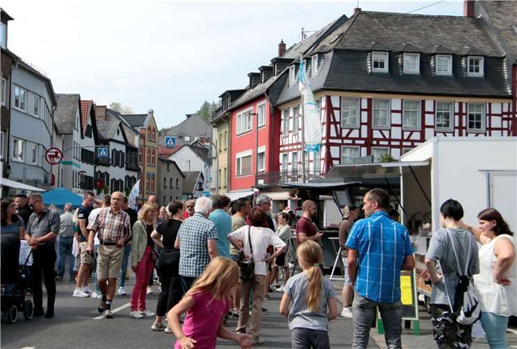 Viele Besucher am Sonntag.