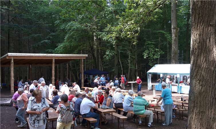 Viele Besucher zog es am Wochenende ans Flürchen.