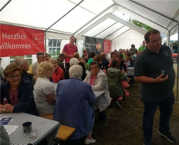 Viele Besucherinnen und Besucher kamen zum Sommerfest nach Bauscheid.Fotos: privat