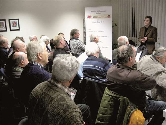 Viele Betroffene schätzen die Angebote der Gesprächs- und Selbsthilfegruppe. privat