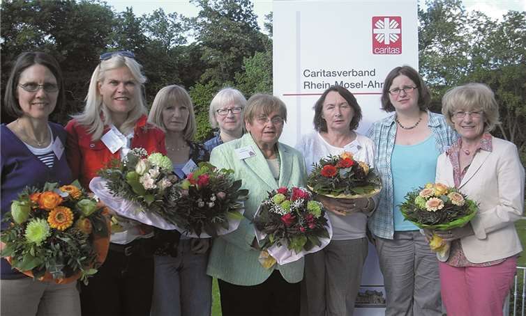 Viele Ehrenamtliche wurden für ihren fünf- oder zehnjährigen Einsatz geehrt. Privat