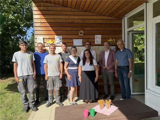 Viele Ehrengäste kamen zur Einweihung.  Foto: privat