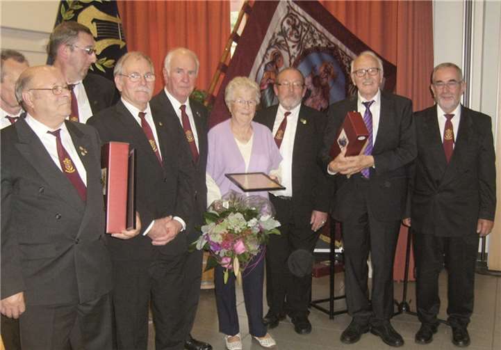 Viele Ehrungen galt es für verdiente Mitglieder auszusprechen.