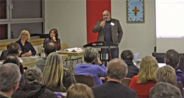 Viele Eltern und Schüler waren zu dem Informationsabend gekommen.privat