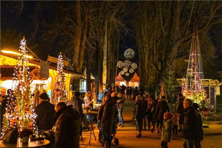 Bad Neuenahr: Uferlichter haben neue Maßstäbe gesetzt Viele Gäste besuchten die Uferlichter 2022/2023. Foto: Max Harrus