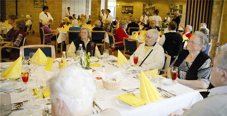 Viele Gäste genossen das exklusive Menü im Hausrestaurant im Evangelischen Altenzentrum „Haus am Römerkanal“ in Rheinbach. Privat