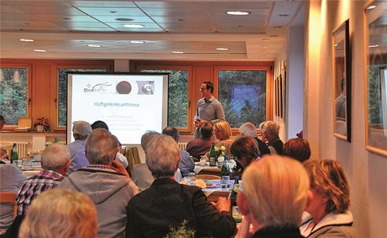 Viele Gäste informierten sich zum Thema und über die aktuellen Behandlungsmöglichkeiten. privat