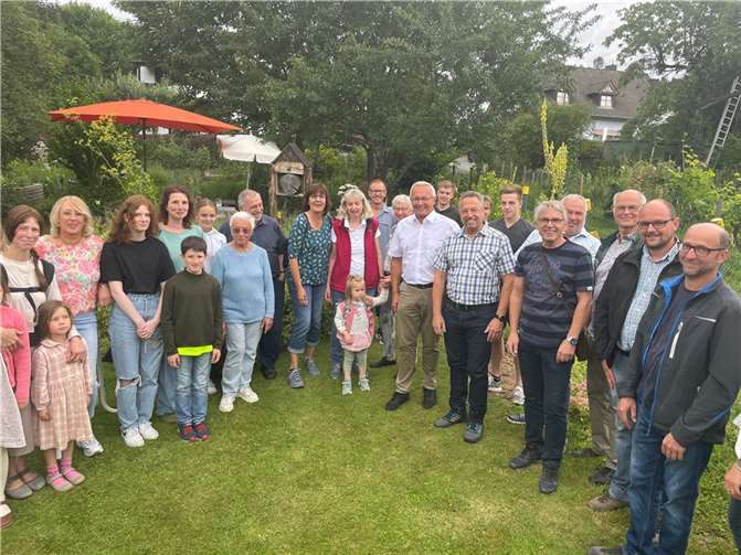 Viele Gäste kamen zur Eröffnung des neuen Zwergenwegs.  Foto: Touristik-Verband Wiedtal e.V.