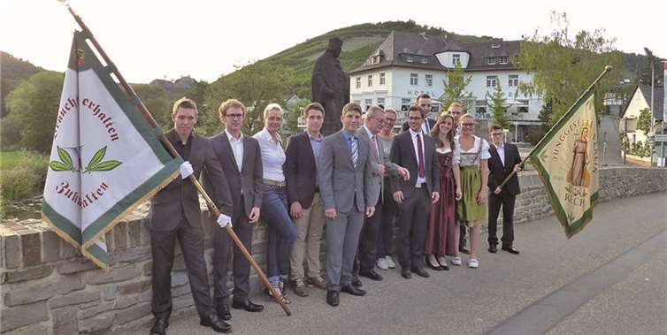 Viele Gratulanten waren gekommen, um mit den Junggesellen das 400-jährige Bestehen zu feiern. WM