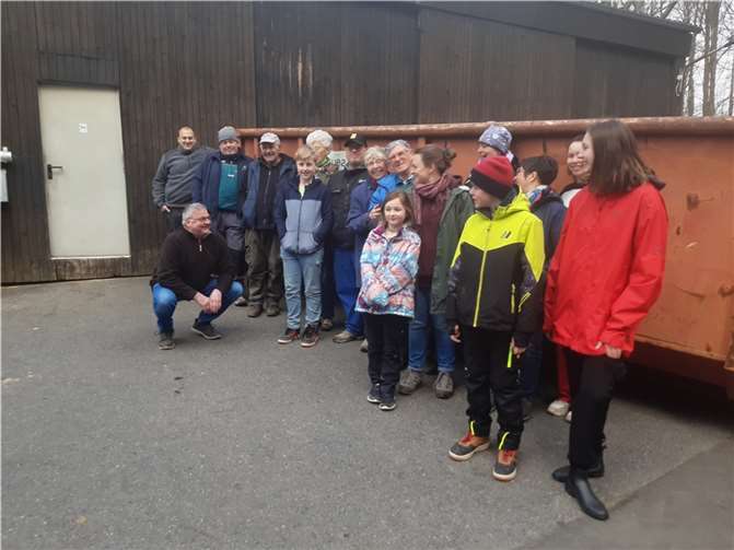 Viele Helfer sammelten fleißig mit. Foto: privat