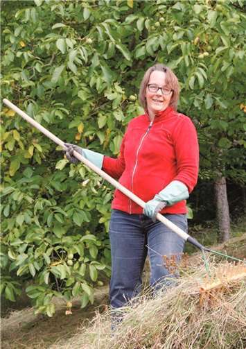 Viele Helfer waren mit dabei.