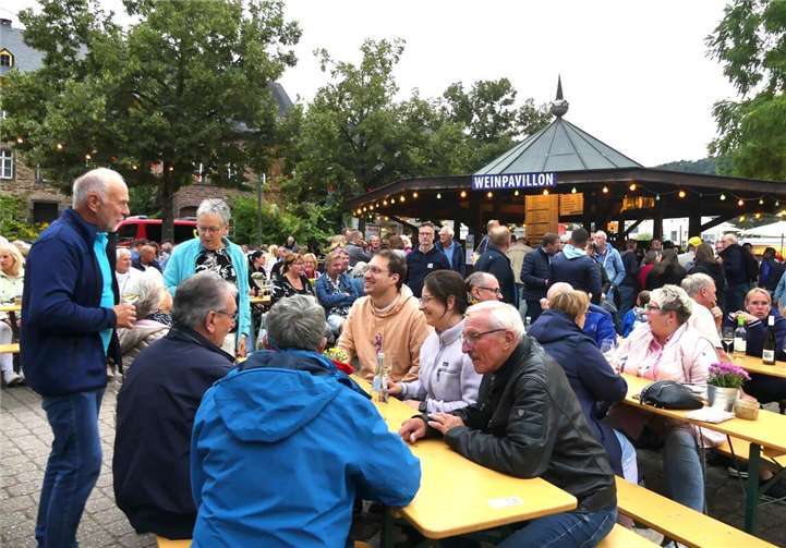 Viele Hundert Besucher zeigten sich vom Ernster Rebensaft und dem tollen Unterhaltungsprogramm wieder begeistert.