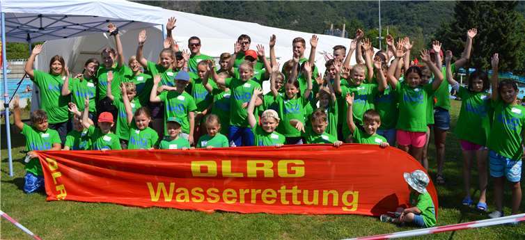 Viele Informationen und praktische Übungen gab es für die rund 40 teilnehmenden Kids.  AB