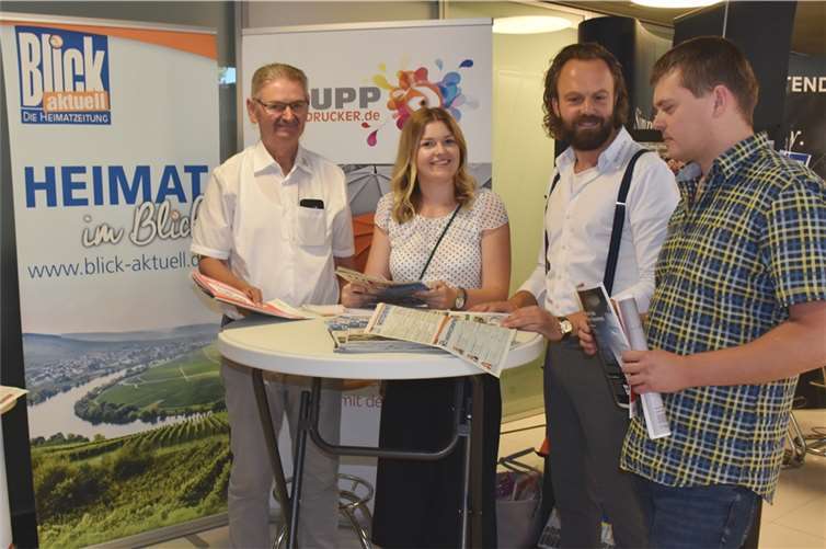 Viele Interessenten besuchten beim Karrieretag auch den Stand von BLICK aktuell