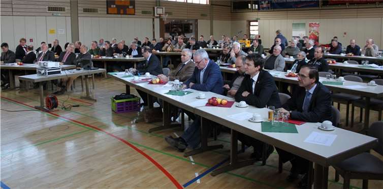Viele Interessierte hatten sich in der Kurfürstenhalle eingefunden.privat