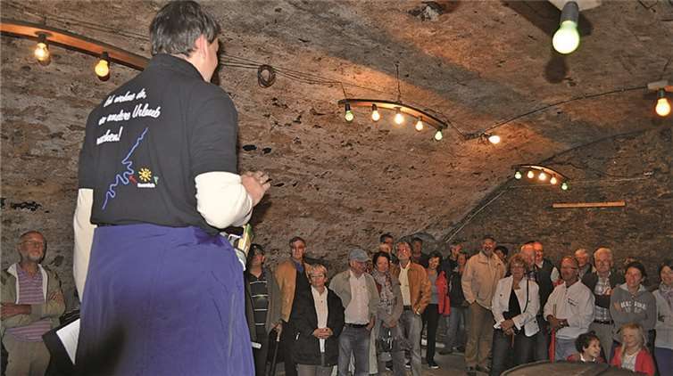 Viele Interessierte nutzten die Gelegenheit, Neues über das alte Dorf zu erfahren.privat