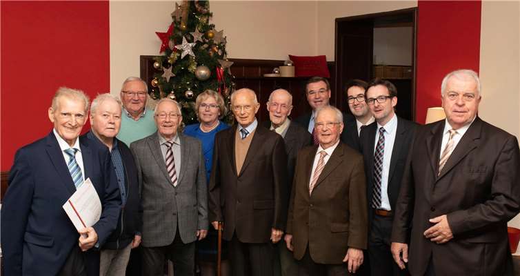 Viele Jahre sind die Mitglieder der CDU treu geblieben. Privat