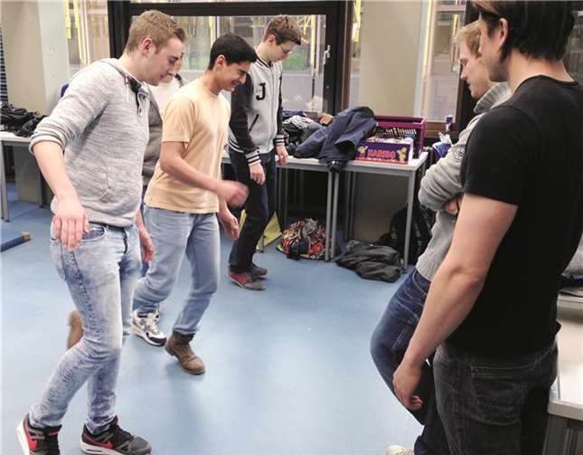 Viele Klassen überprüften ihren Fitnessstand an der BBS.privat