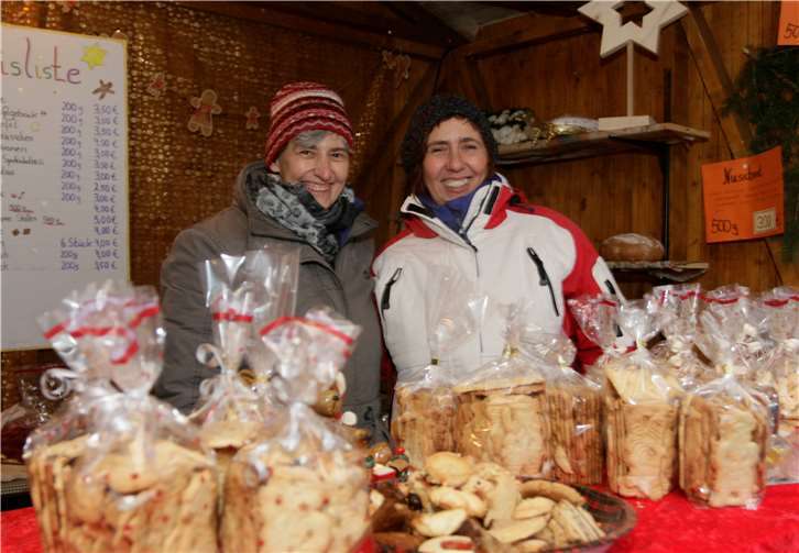Viele Leckereien waren im Angebot.SES