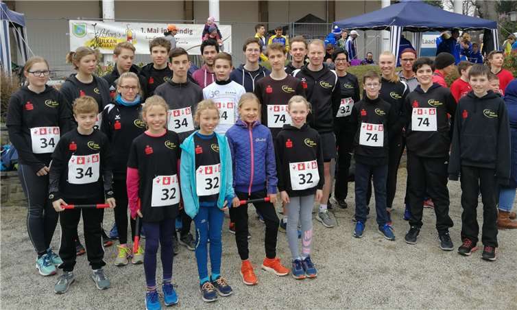 Viele Leichtathleten liefen mit viel Eifer für den guten Zweck.Fotos: privat